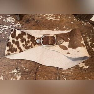 SOLD Genuine Cowhide Belt